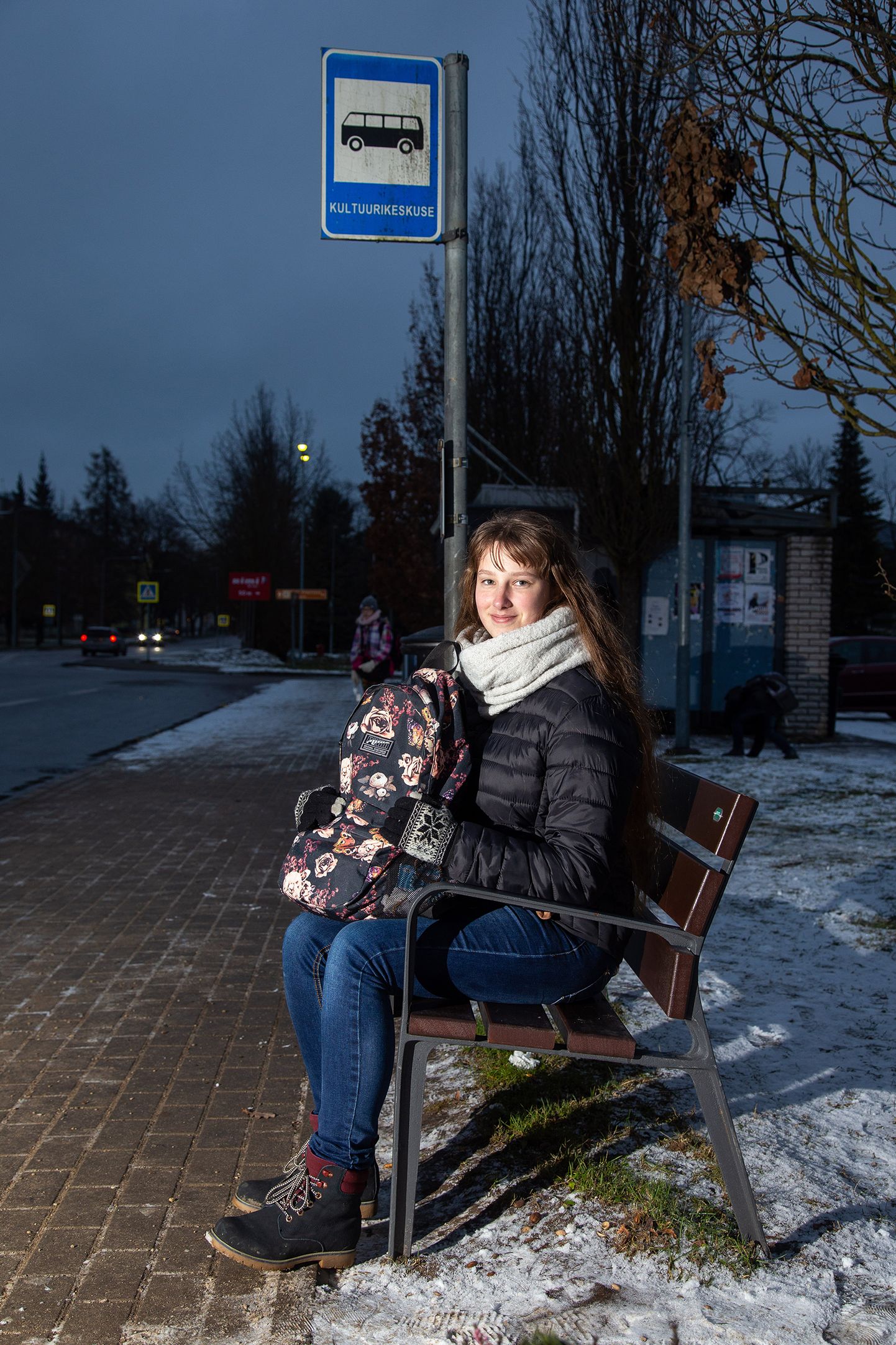 Karet-Anette Härm ei pea paljuks iga päev üle tunni aja bussiga sõita, et Aravetel koolis käia.