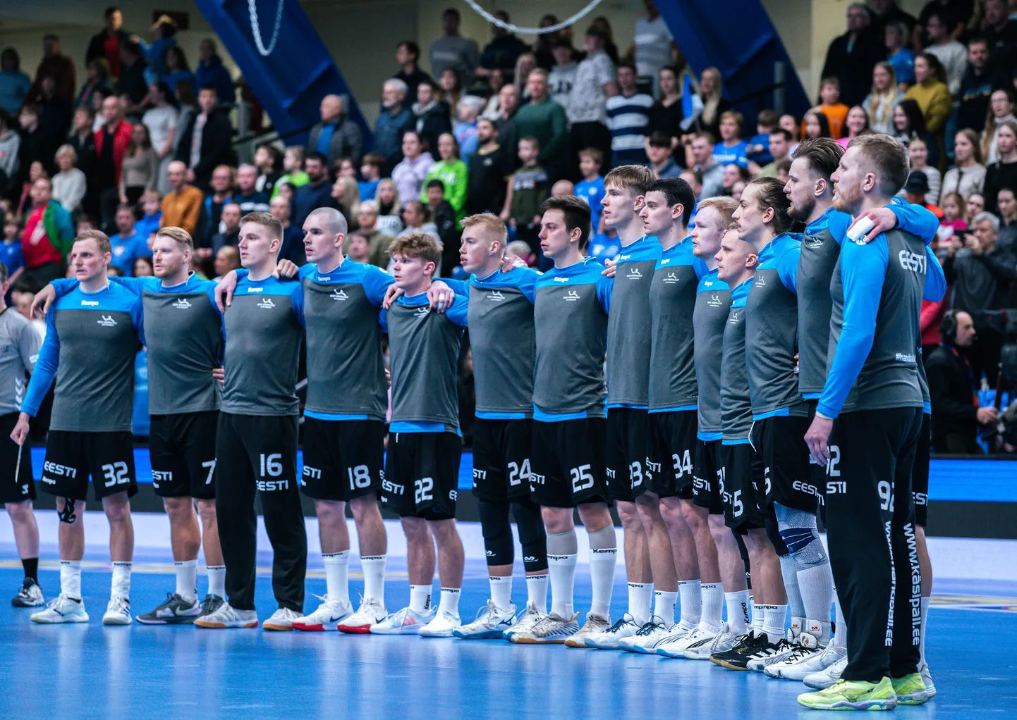 Eesti meeste käsipallikoondis.