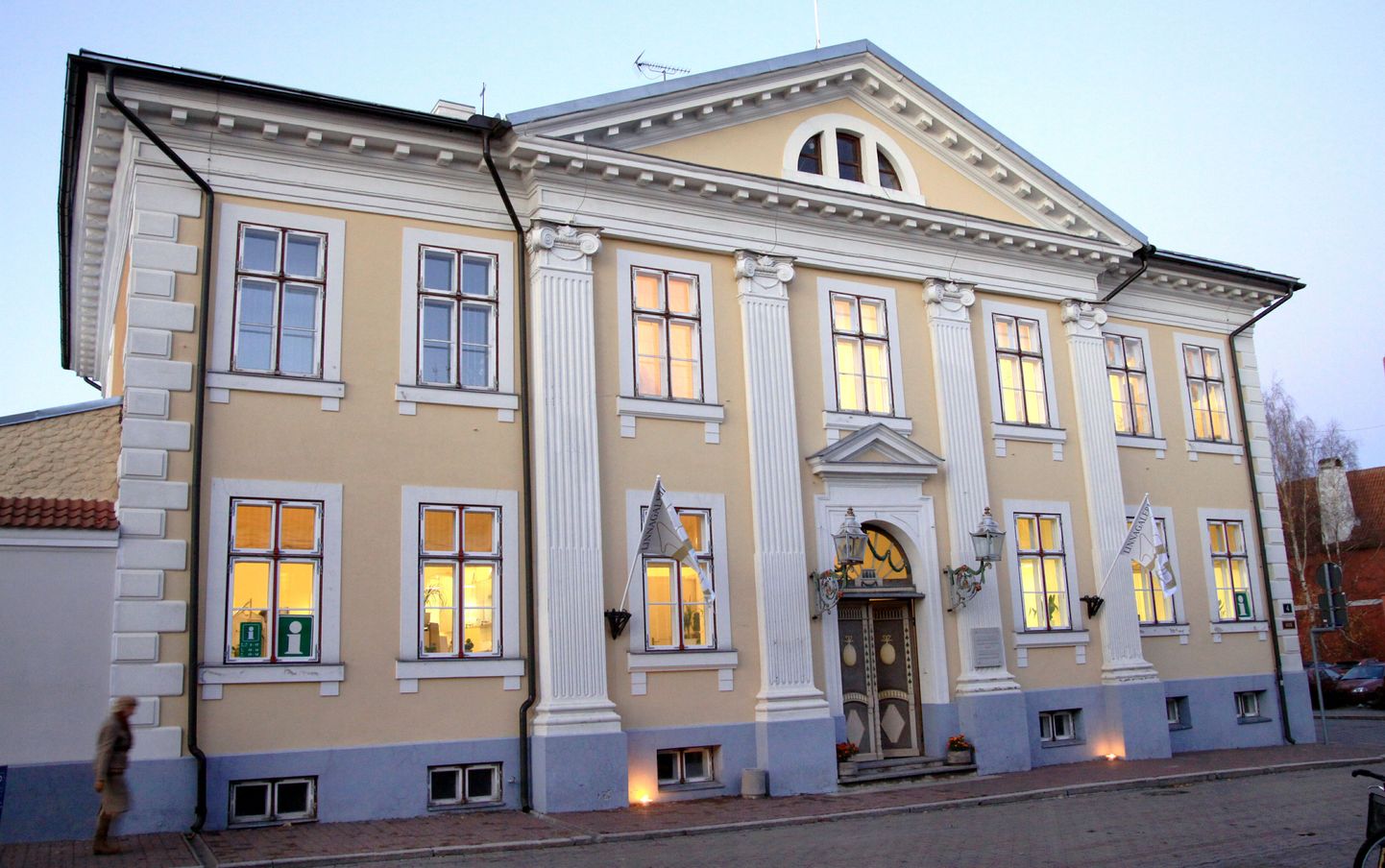 Pärnu linnagalerii asub raekojas.