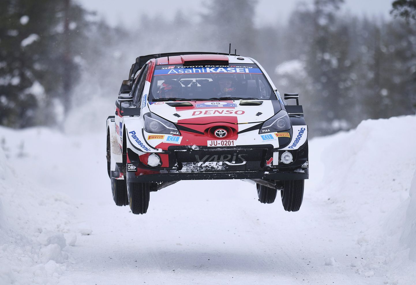 Toyota WRC auto Lapimaa MM-rallil.