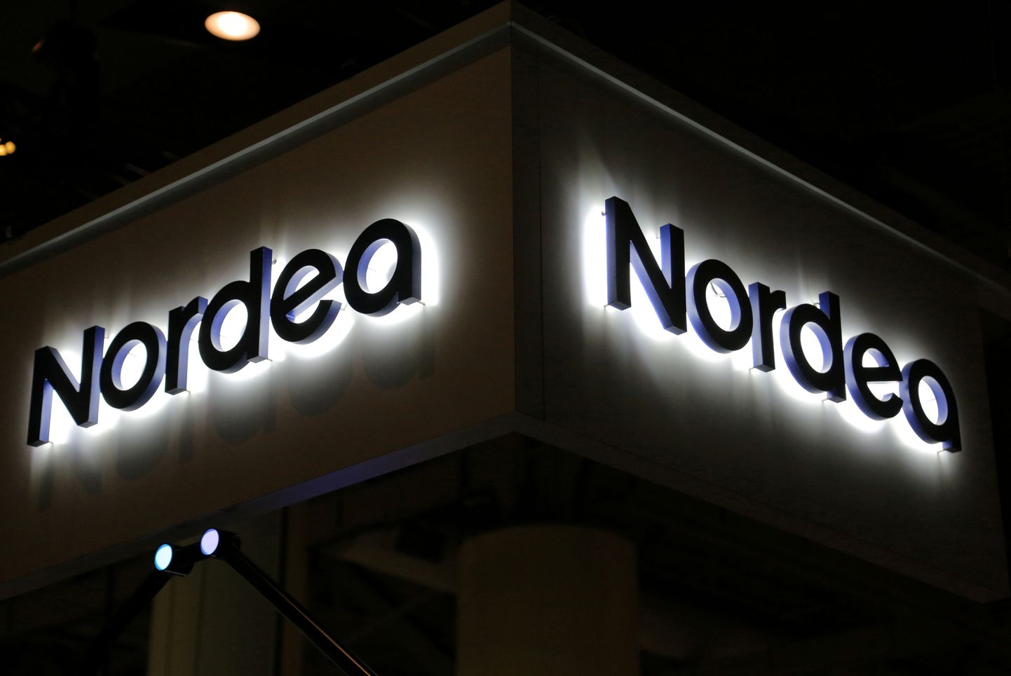 Nordea Bank logo.