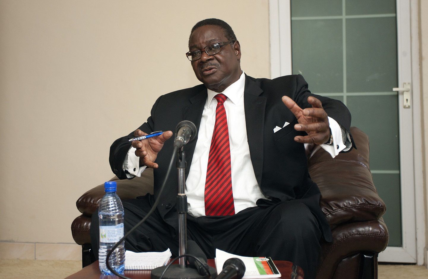 Malawi president Peter Mutharika.