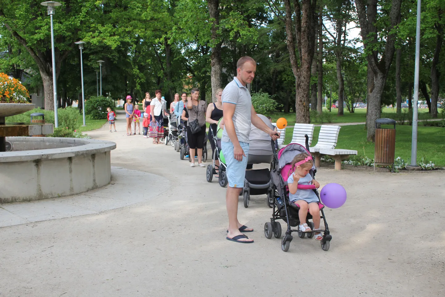 Murumoori mängupargi seitsmes sünnipäev Türil.