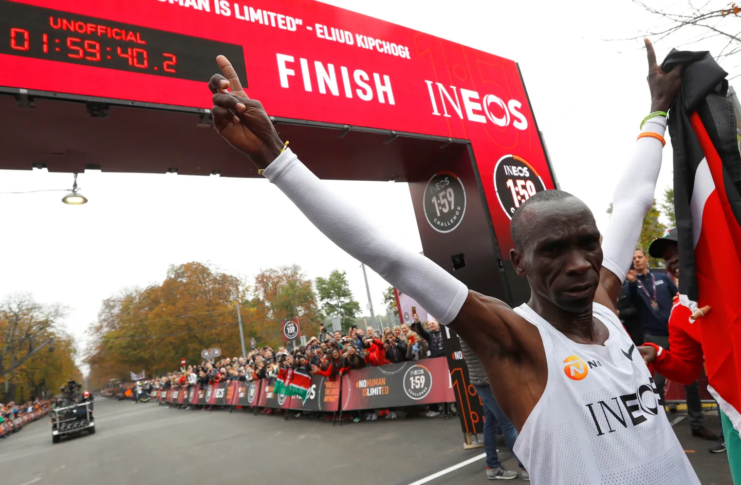 Eliud Kipchoge.