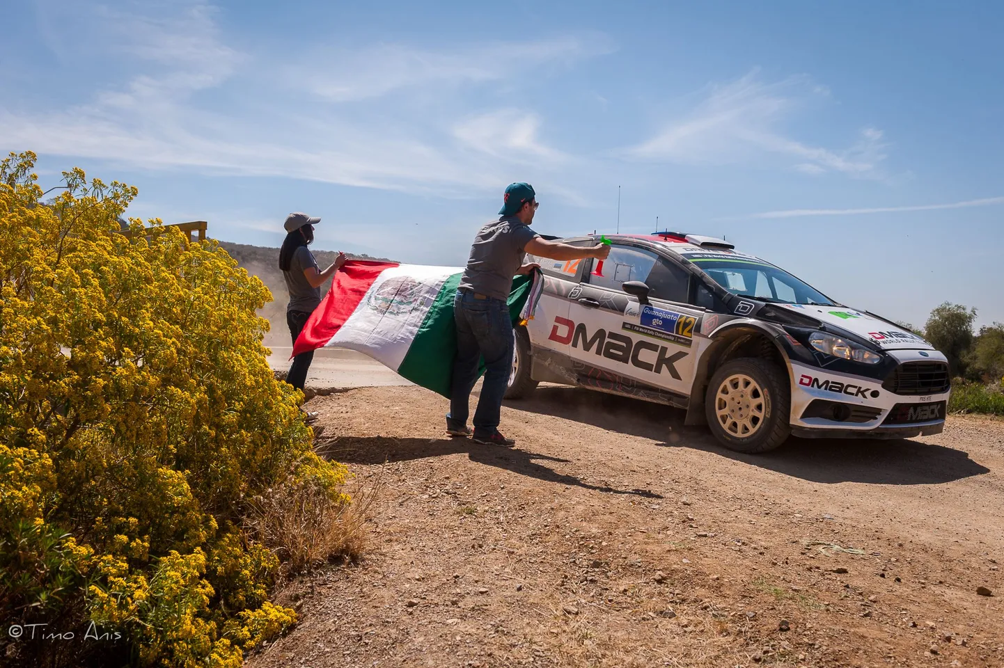 Ott Tänak Mehhiko rallil.