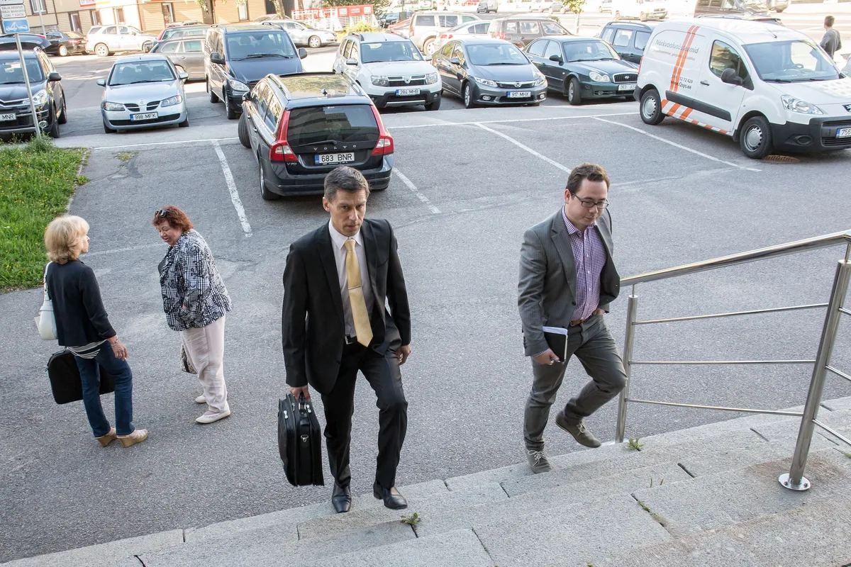 Autorollo kohtuasja prokurör Vallo Kariler.
Foto:
