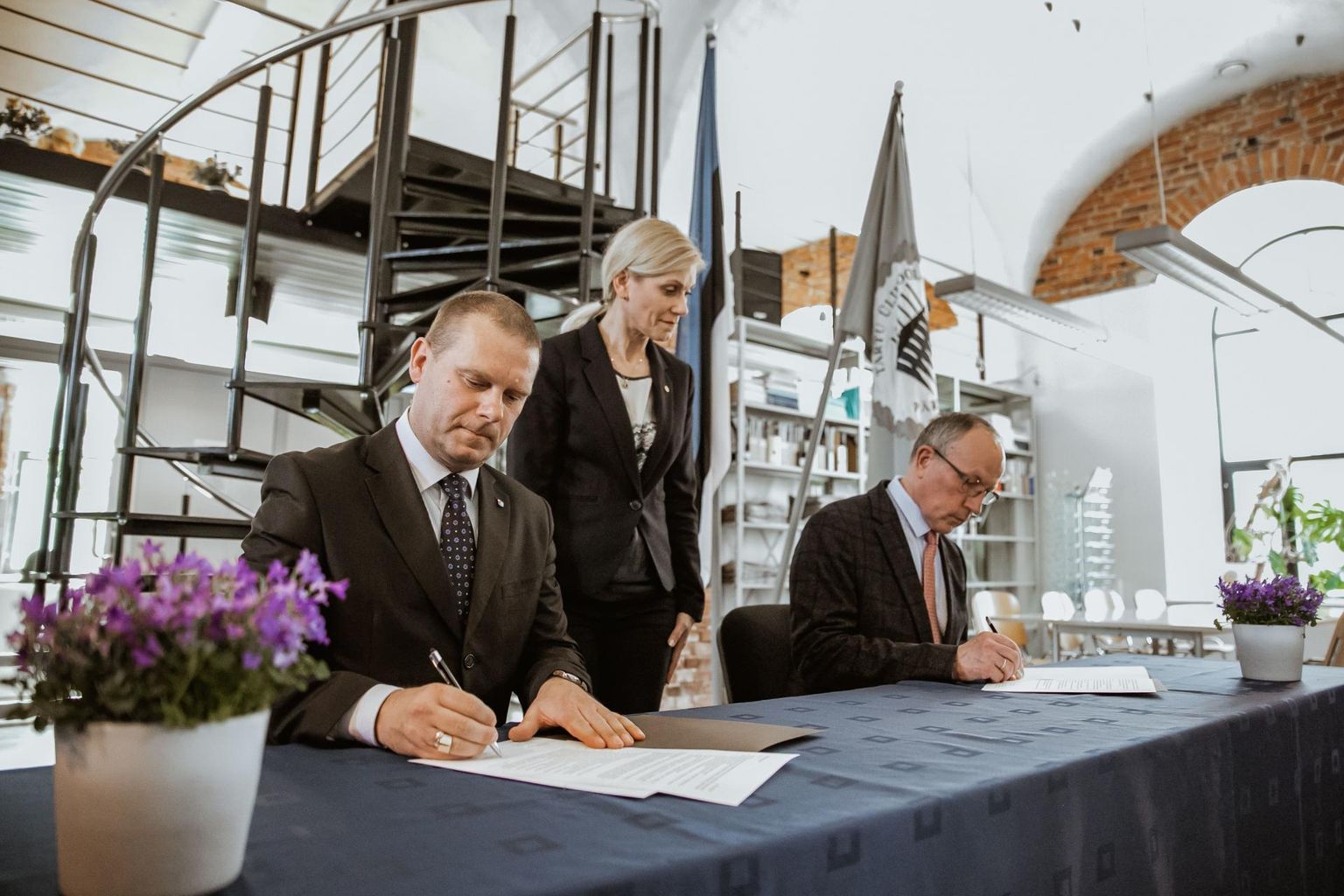 "Aktuaalne Pärnumaal" saateski tuli juttu sel nädalal TÜ ja Pärnu linna vahel sõlmitud koostöölepingust.