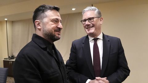 Zelenskõi ja Starmer kooskõlastasid seisukohti