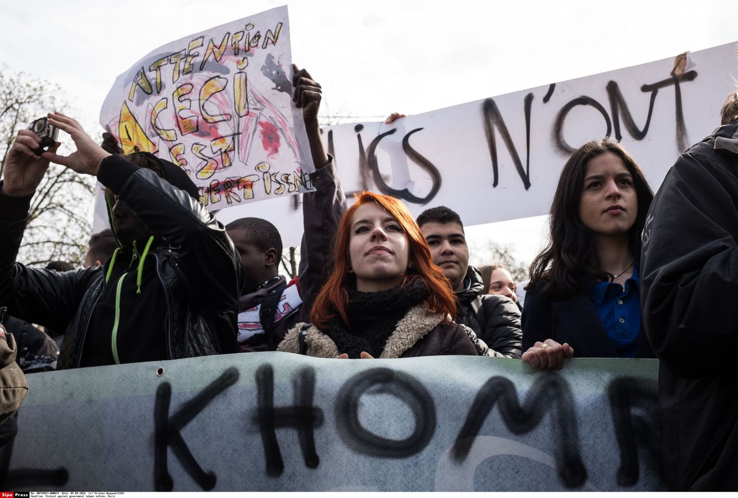 Pariisis protestivad tudengid