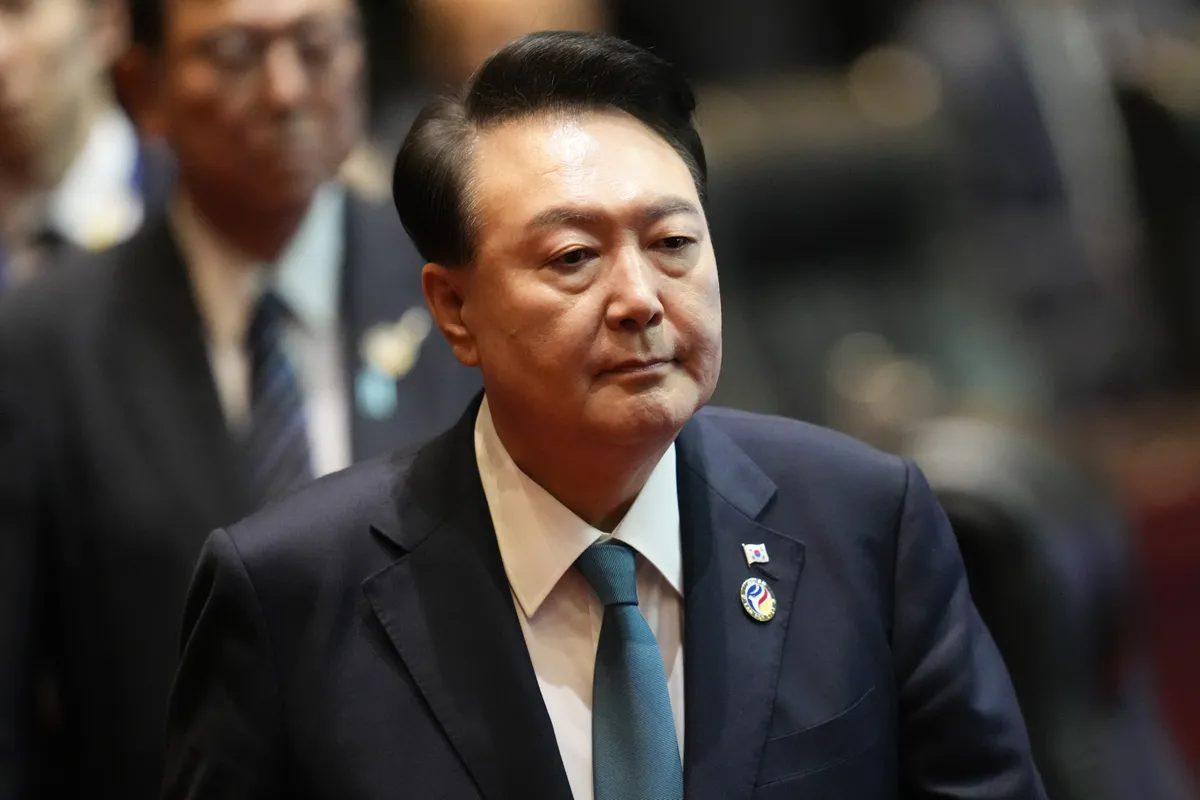 South Korean President Yoon Suk-yeol.