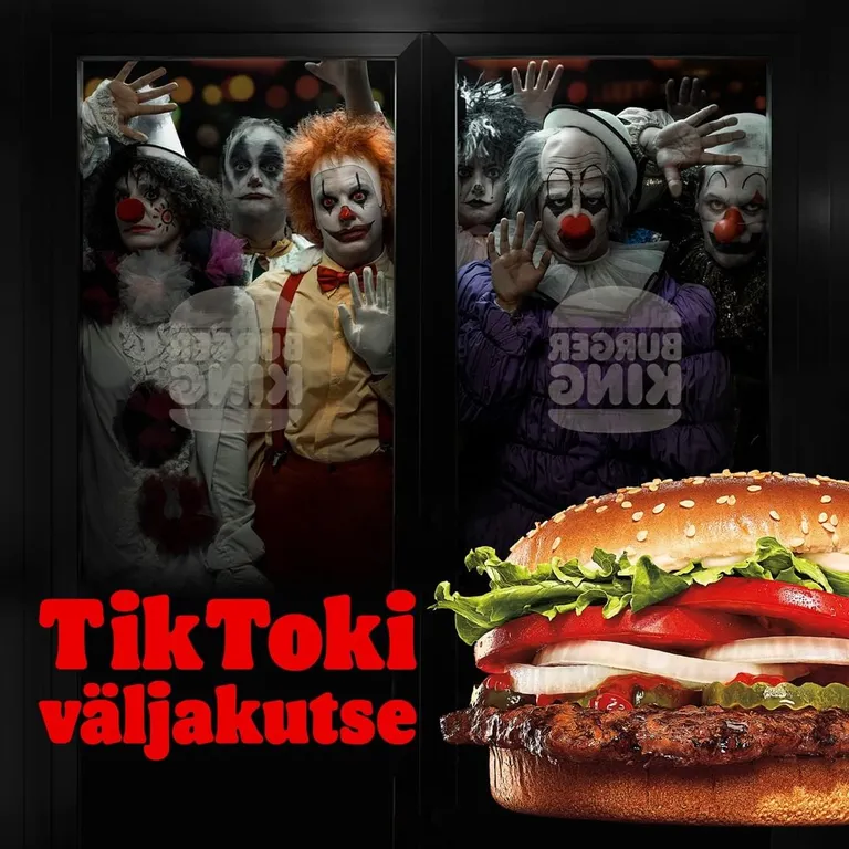 Näiteks Burger King kutsus oma jälgijaid oktoobri lõpus üles klouniks riietuma. Nii oleks hea sõpru hirmutada.