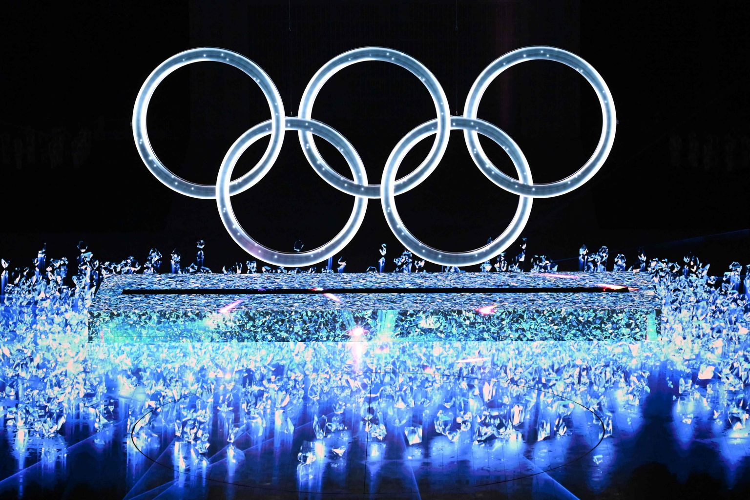 Церемония открытия Олимпиады.