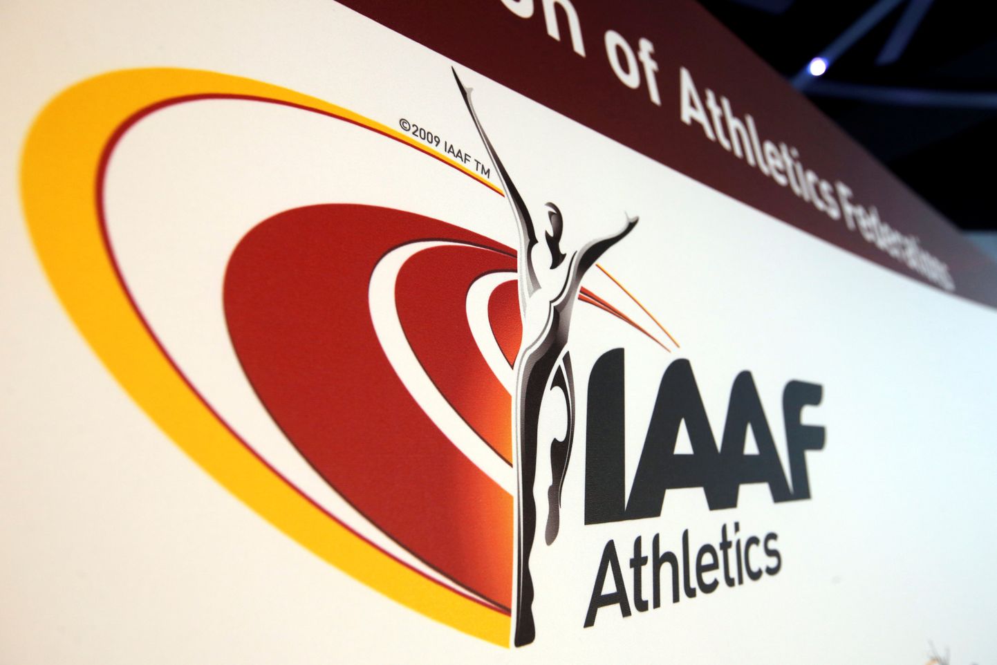 Starptautiskās Vieglatlētikas federācijas (IAAF) logo