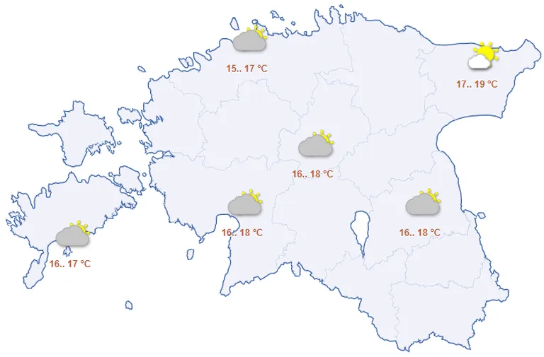 Ilm kolmapäeval