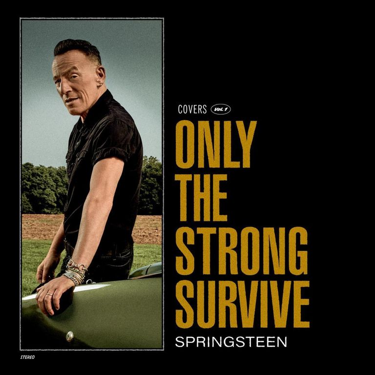 Bruce Springsteeni uue albumi «Only The Strong Survive» kaanekujundus.