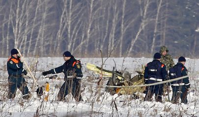 Moskva oblastis kukkus alla reisilennuk Antonov An-148.