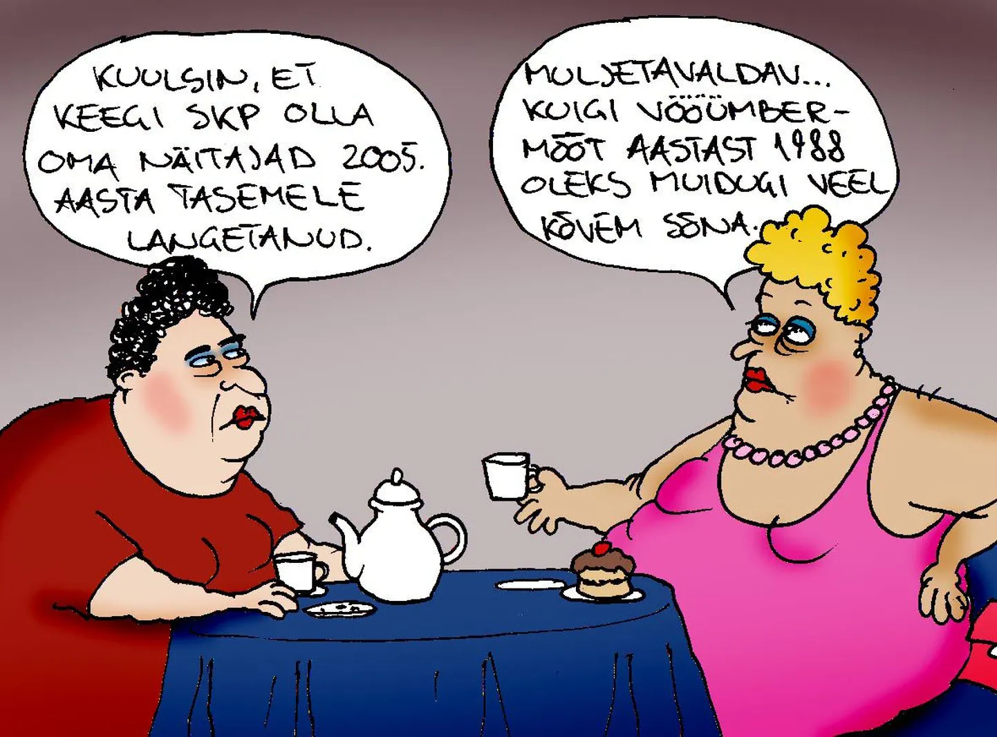 Skp on väidetavalt 2005. aasta tasemel.
