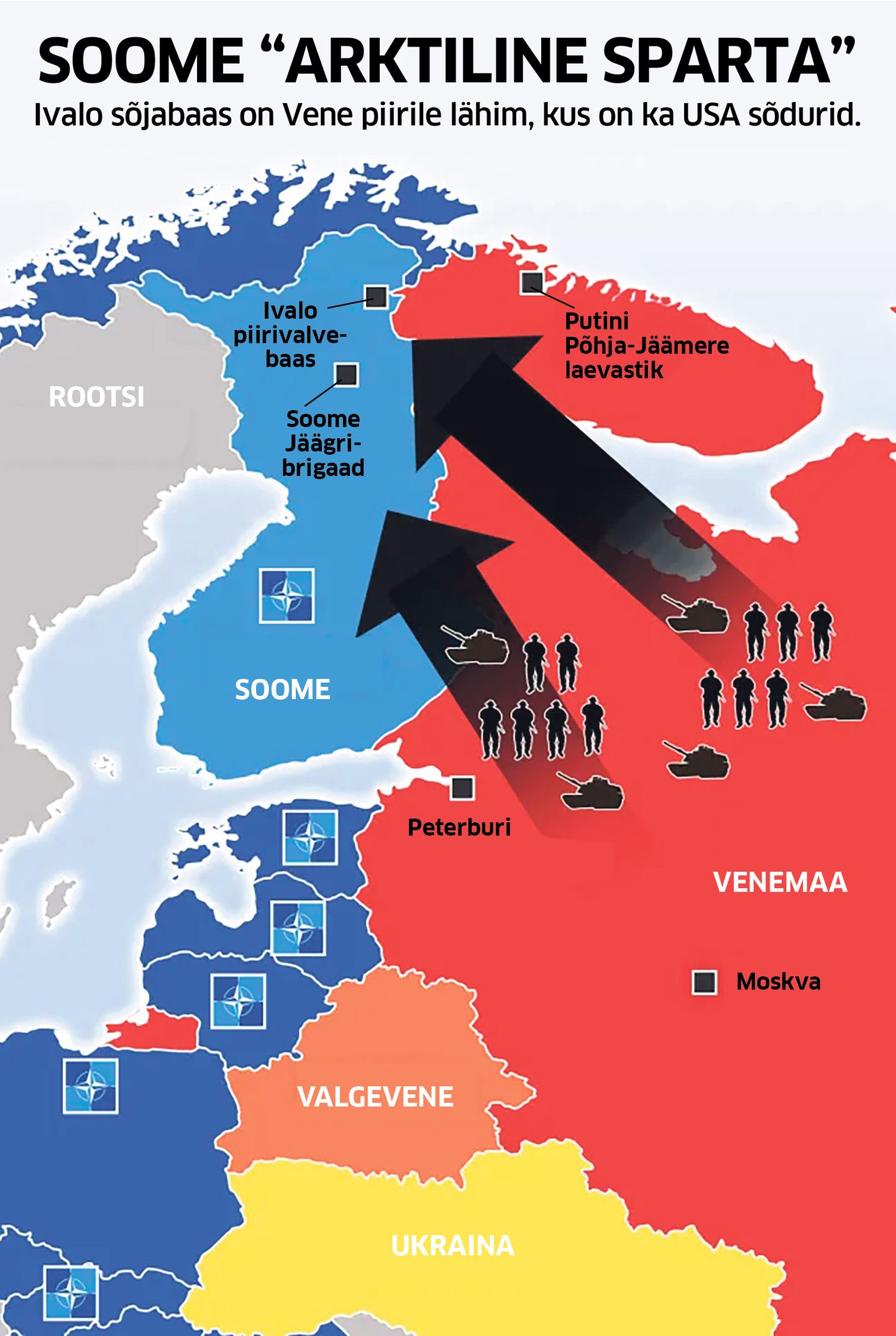 Pekka Toveri on veendunud, et tema kaasmaalastel tuleb tagasi tõrjuda Venemaa pealetung, sest Moskva kavatseb NATO-t rünnata just Arktikas.