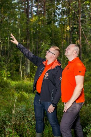 AS Timber metsaspetsialistid Aron-Ken Veedla ja Kristo Kütt omavad pikaajalist kogemust metsaomanike abistamisel igas metsa eluringi puudutavas etapis.
