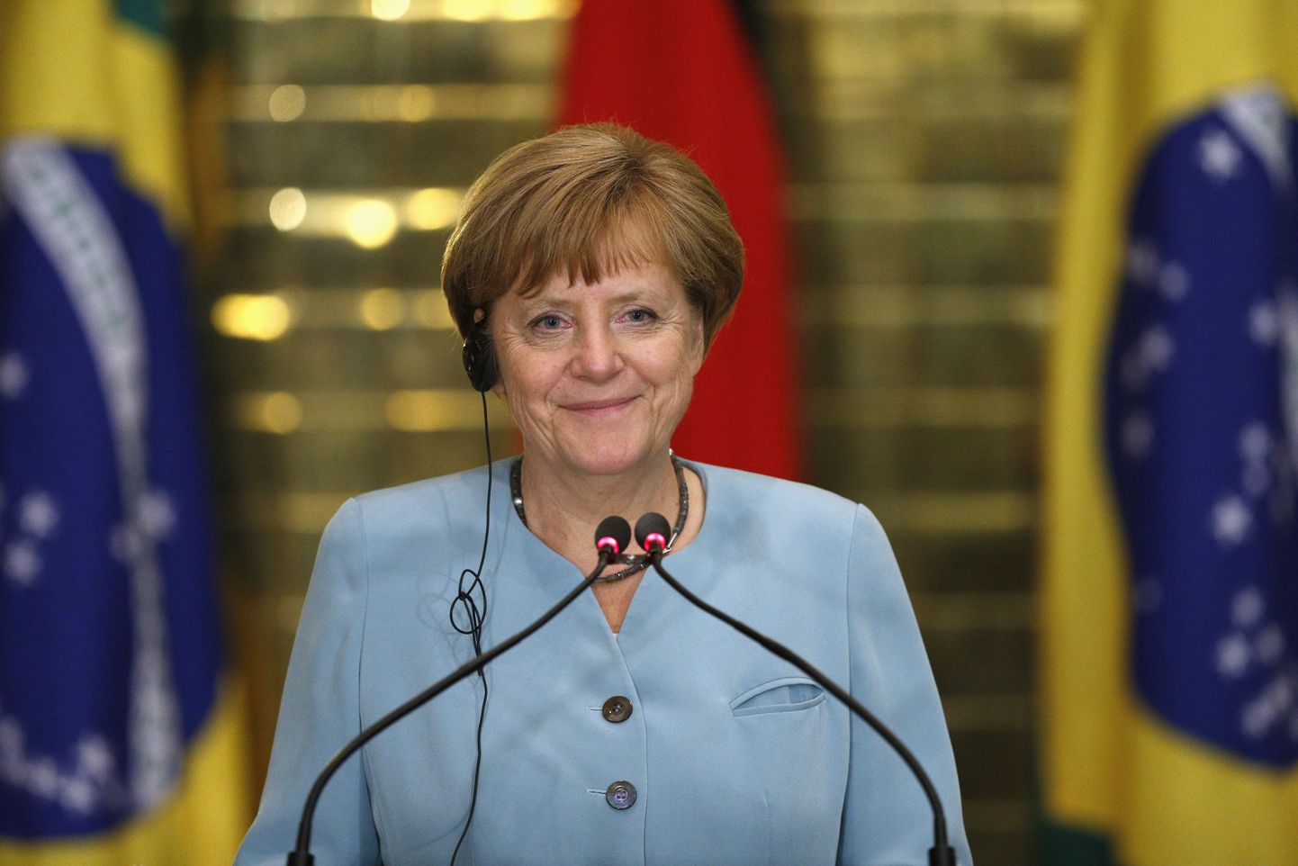 Angela Merkel Brasiilias.