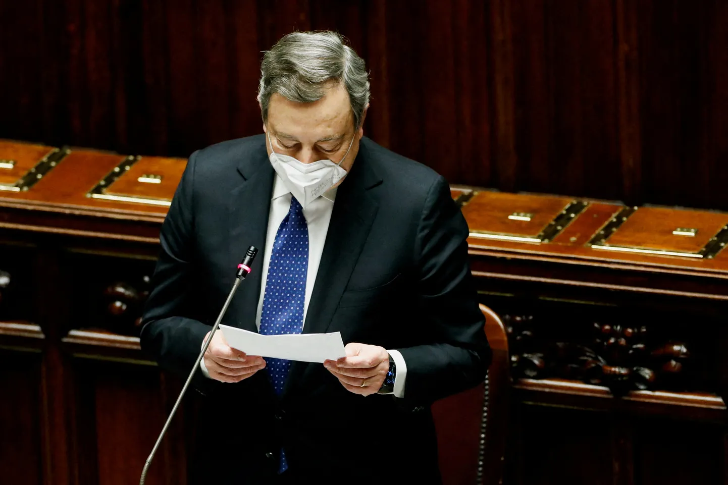 Itaalia peaminister Mario Draghi.