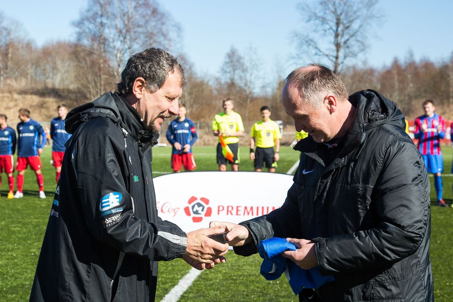 Viktor Metsale anti üle Eesti jalgpalliliidu Hõbetähe aumärk.