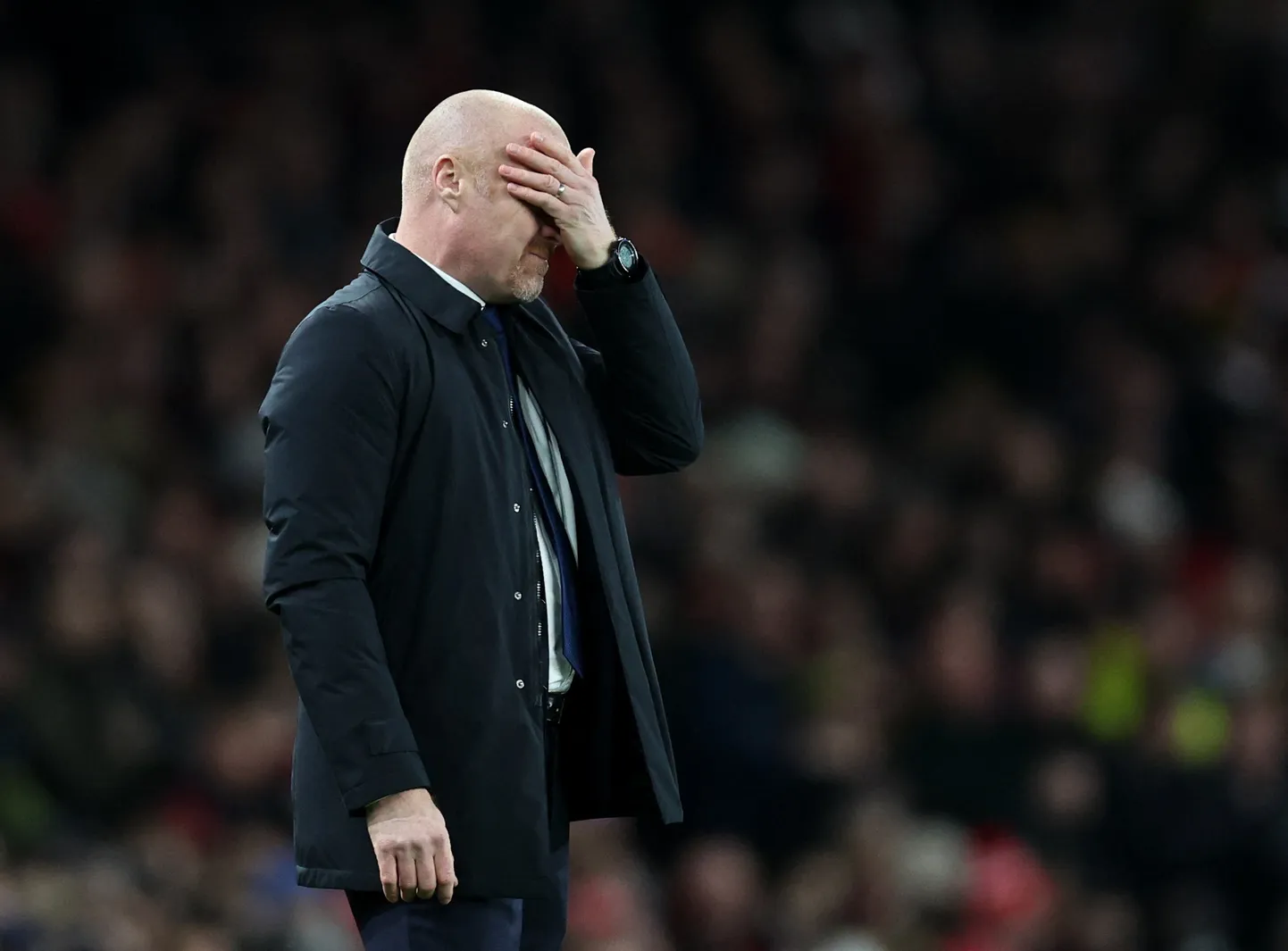 Evertoni peatreener Sean Dyche.