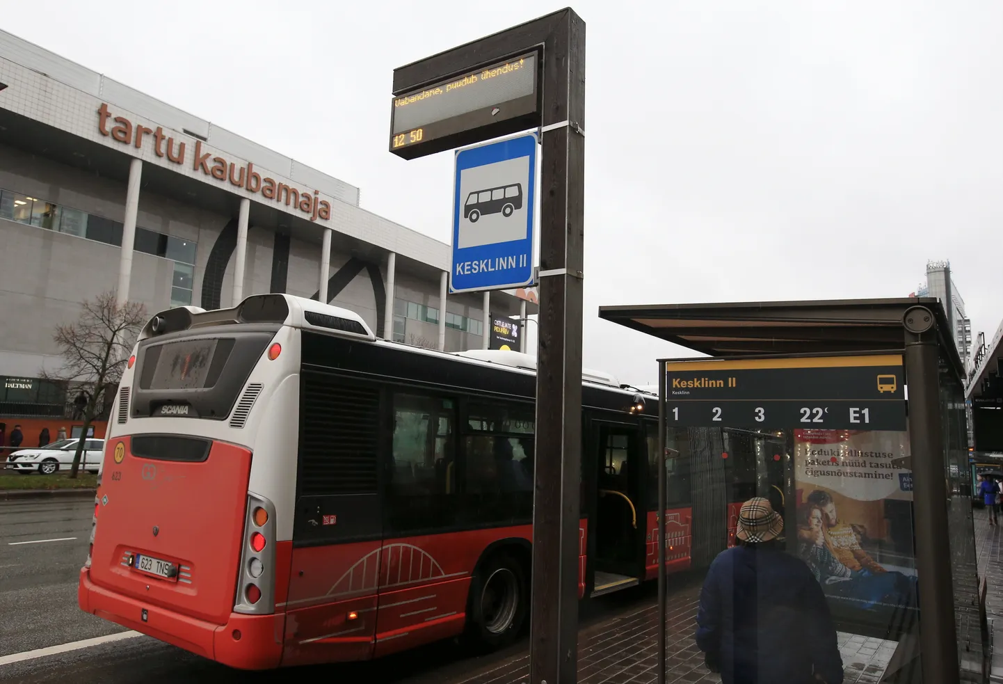 1. aprillist hakkavad bussid nr 1, 2 ja 4 sõitma harvem, sest eriolukorra tõttu on reisijaid vähem.