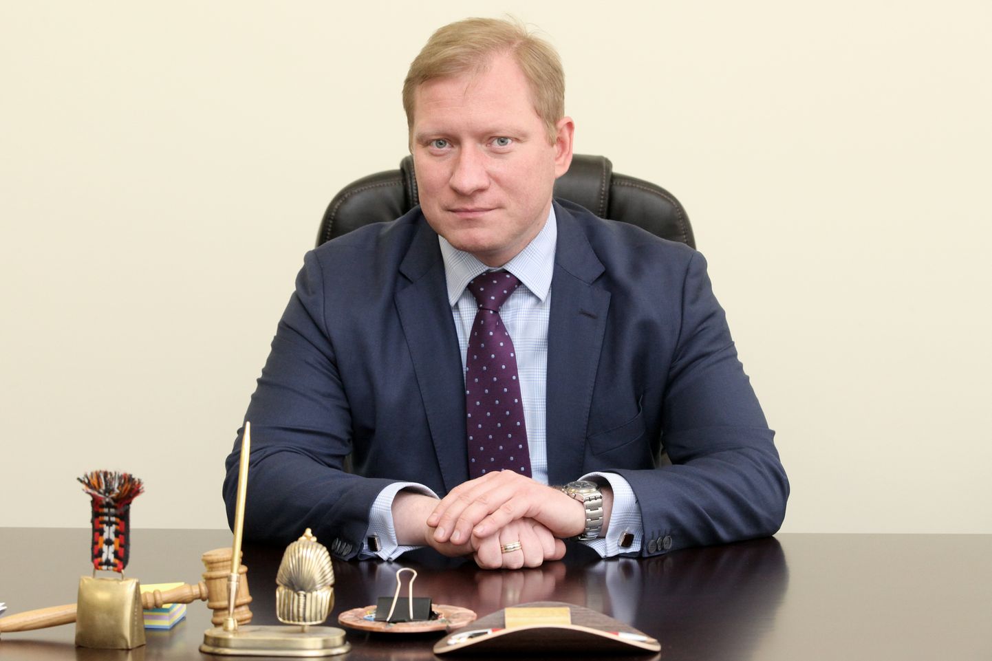 Latvijas Zvērinātu advokātu padomes priekšsēdētājs advokāts Jānis Rozenbergs