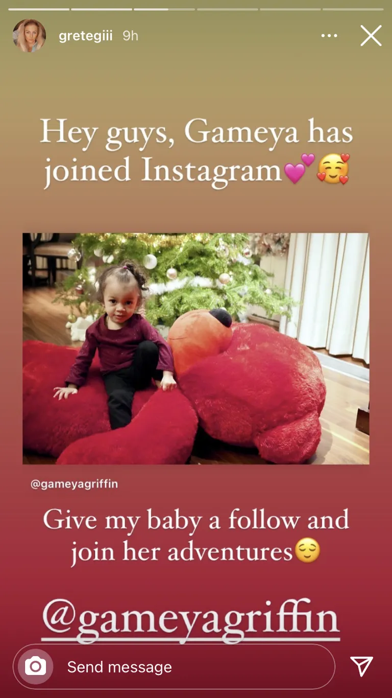 Kuvatõmmis Instagrami Storyst.