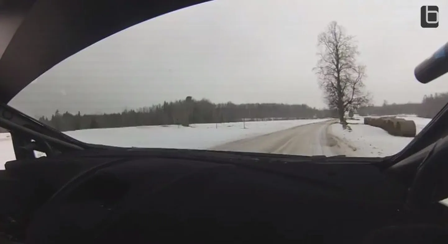 Vaade Sander Pärna autost.
