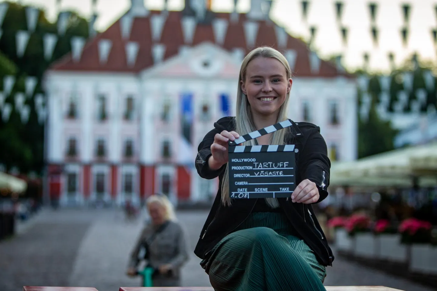 Tartuffi uue juhi Mirjam Võsaste selja taha kerkib uueks nädalaks suur väliekraan ning raeplats täitub filmisõprade ootuses üle tuhande istekohaga.