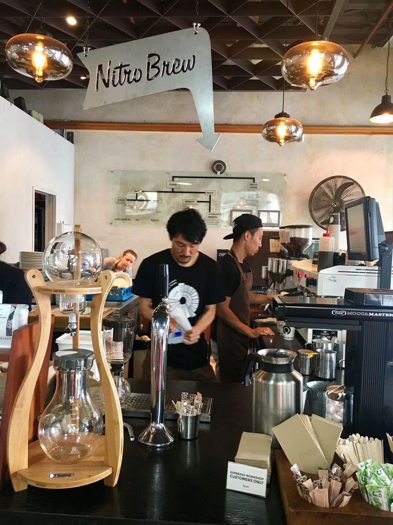 Espresso Workshop kohvik Uus-Meremaal Aucklandis.