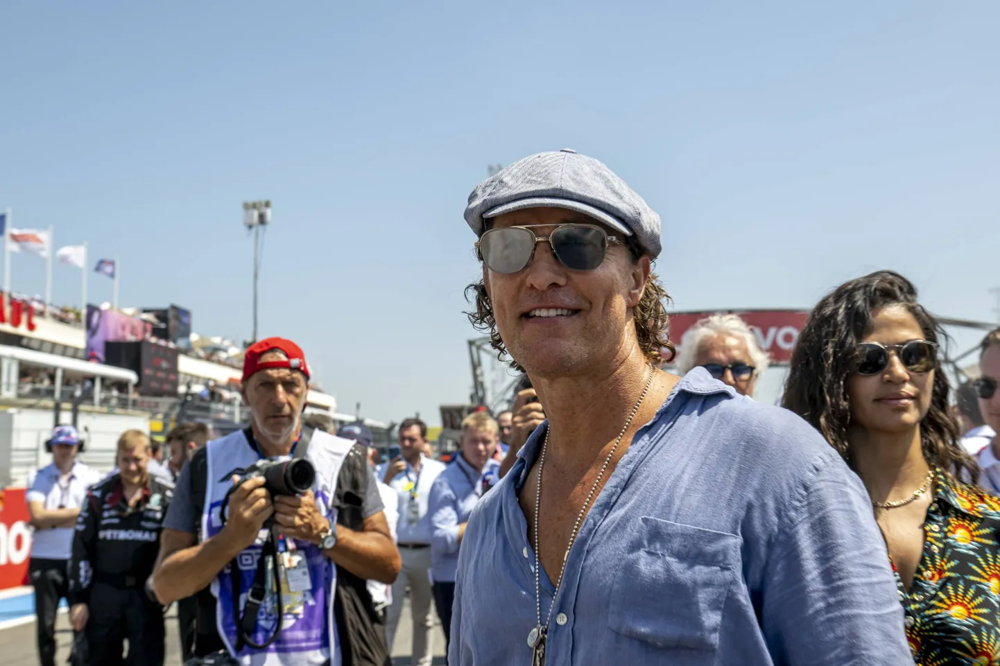 Näitleja Matthew McConaughey koos abikaasa Camila Alves McConaugheyga 2022. aastal.