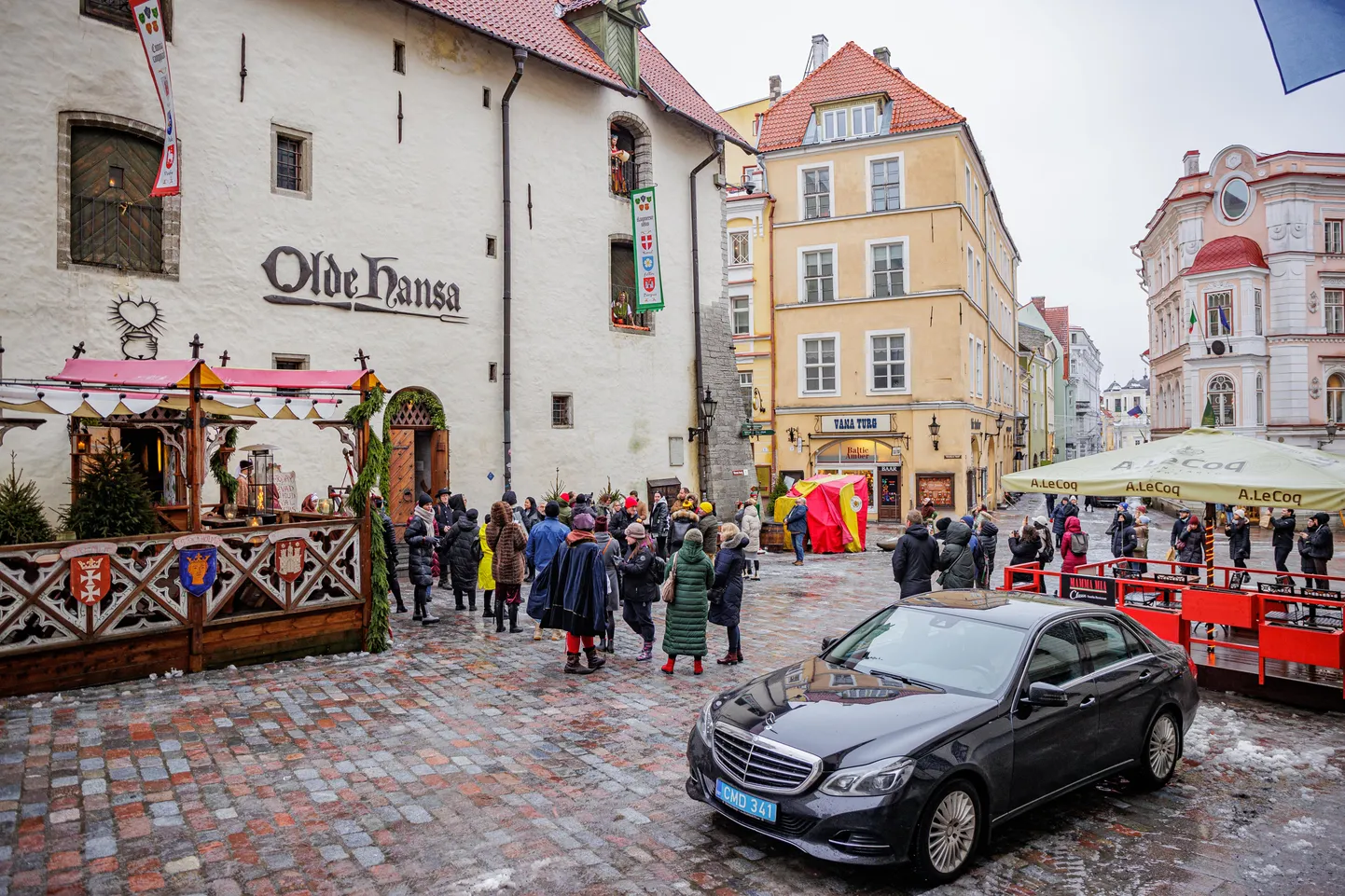 Olde Hansa restoran. Foto on illustreeriv.