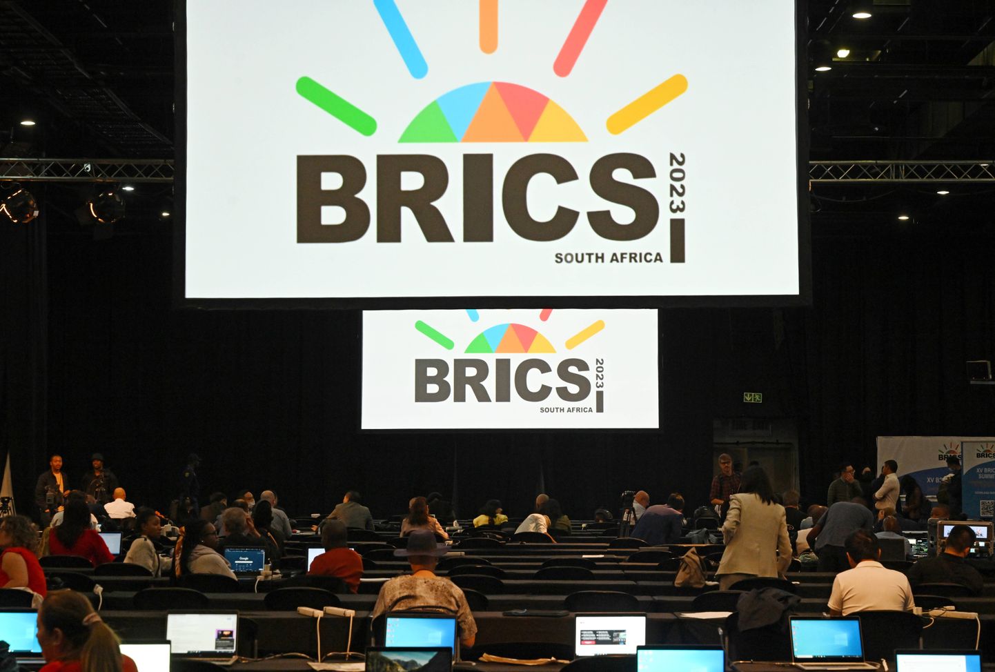 Ajakirjanikud BRICSi tippkohtumisel augustis Lõuna-Aafrika Vabariigis.