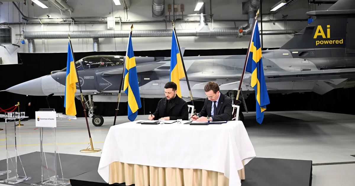 Kas rootslaste Gripen hävitajast saab Ukraina õhusõja must hobune?