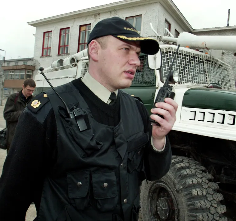 Реорганизация тюрьмы Мурру в 2003 году. На снимке - тогдашний директор Таллиннской тюрьмы Тоомас Мальва.