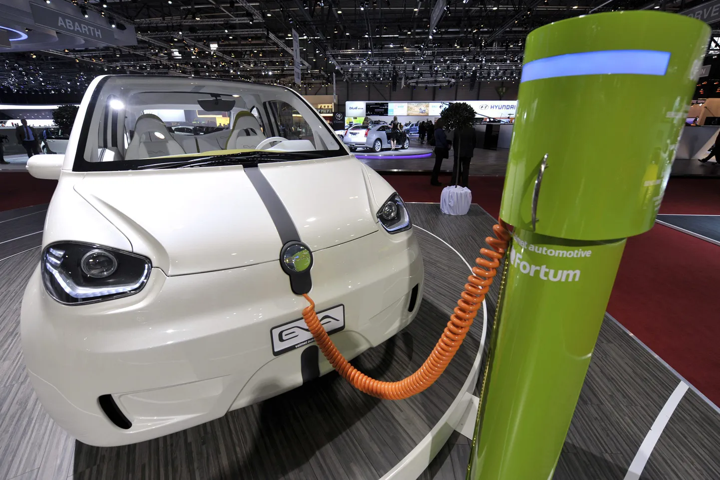 Valmet Automotive'i kontsepteelktriauto Eva.