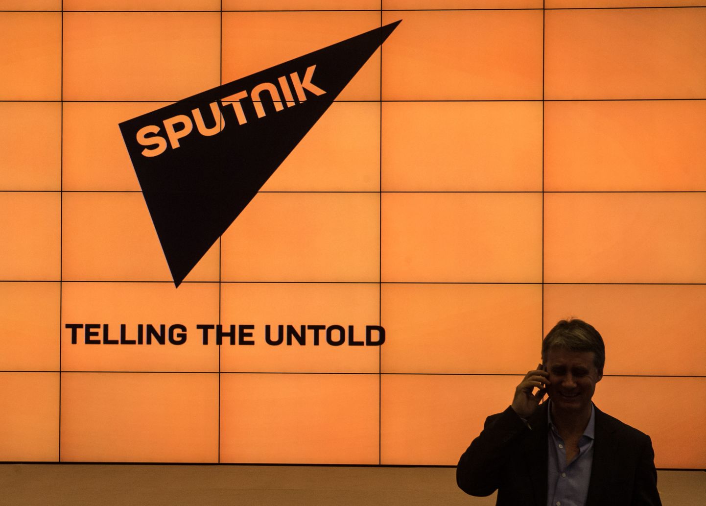 Vene kanali Sputnik logo.