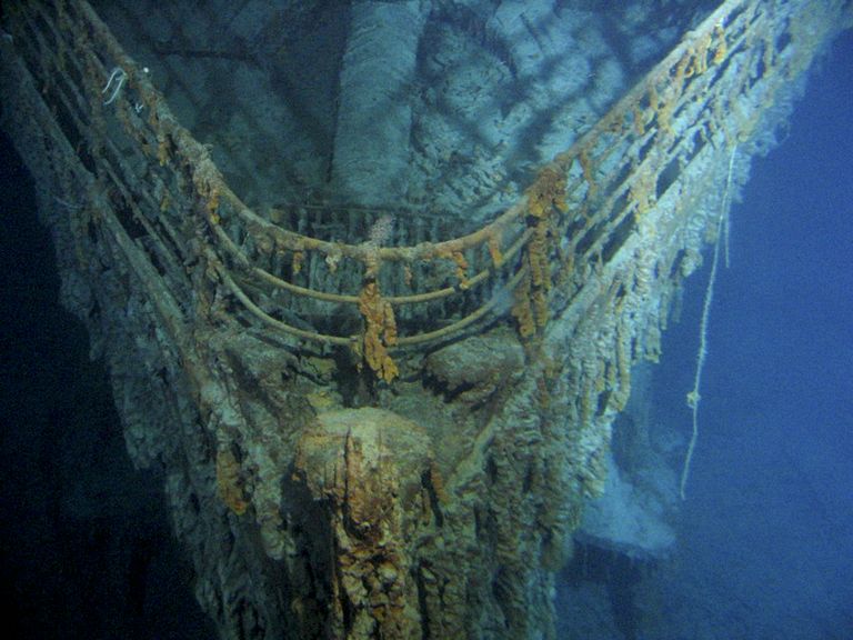 Firma Deep Ocean Expeditions foto Titanicu vöörist