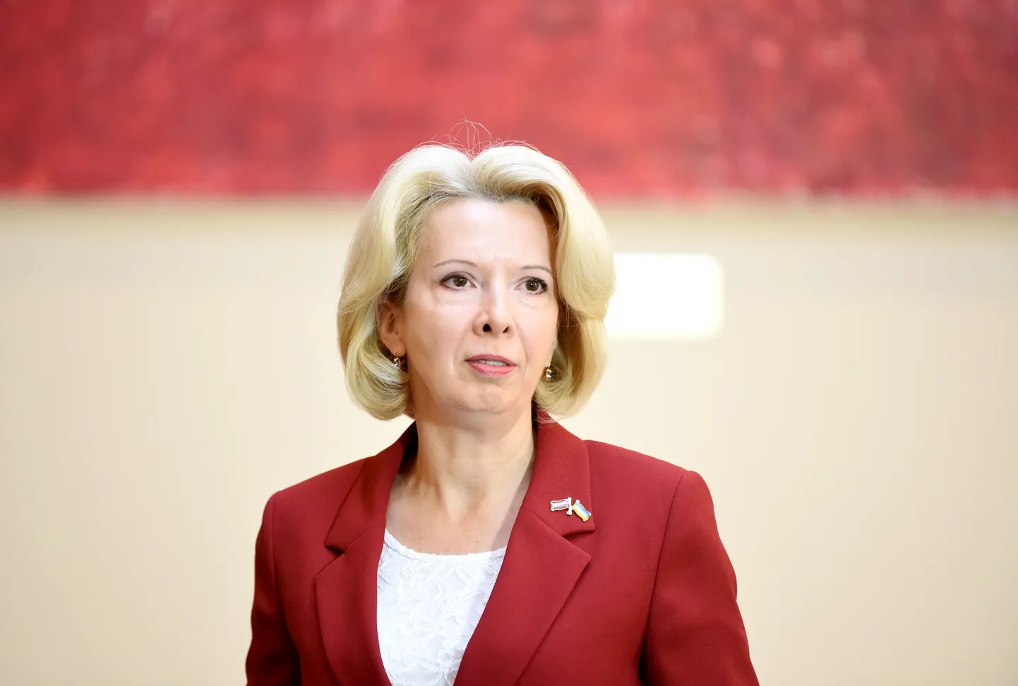 Bijusī Saeimas priekšsēdētāja Ināra Mūrniece.