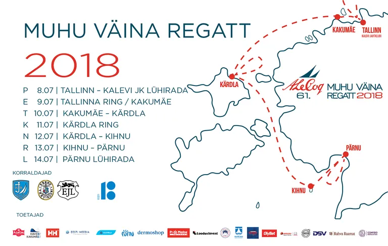 A. Le Coq 61. Muhu Väina regati distants - 2018