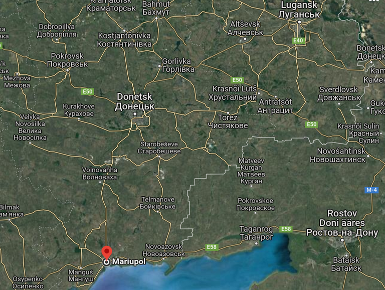 Donetski oblastis asuv Mariupol on muu hulgas oluline sadamalinn.