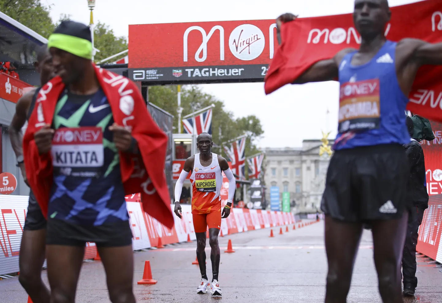 Eliud Kipchoge täna teistele vastu ei saanud.