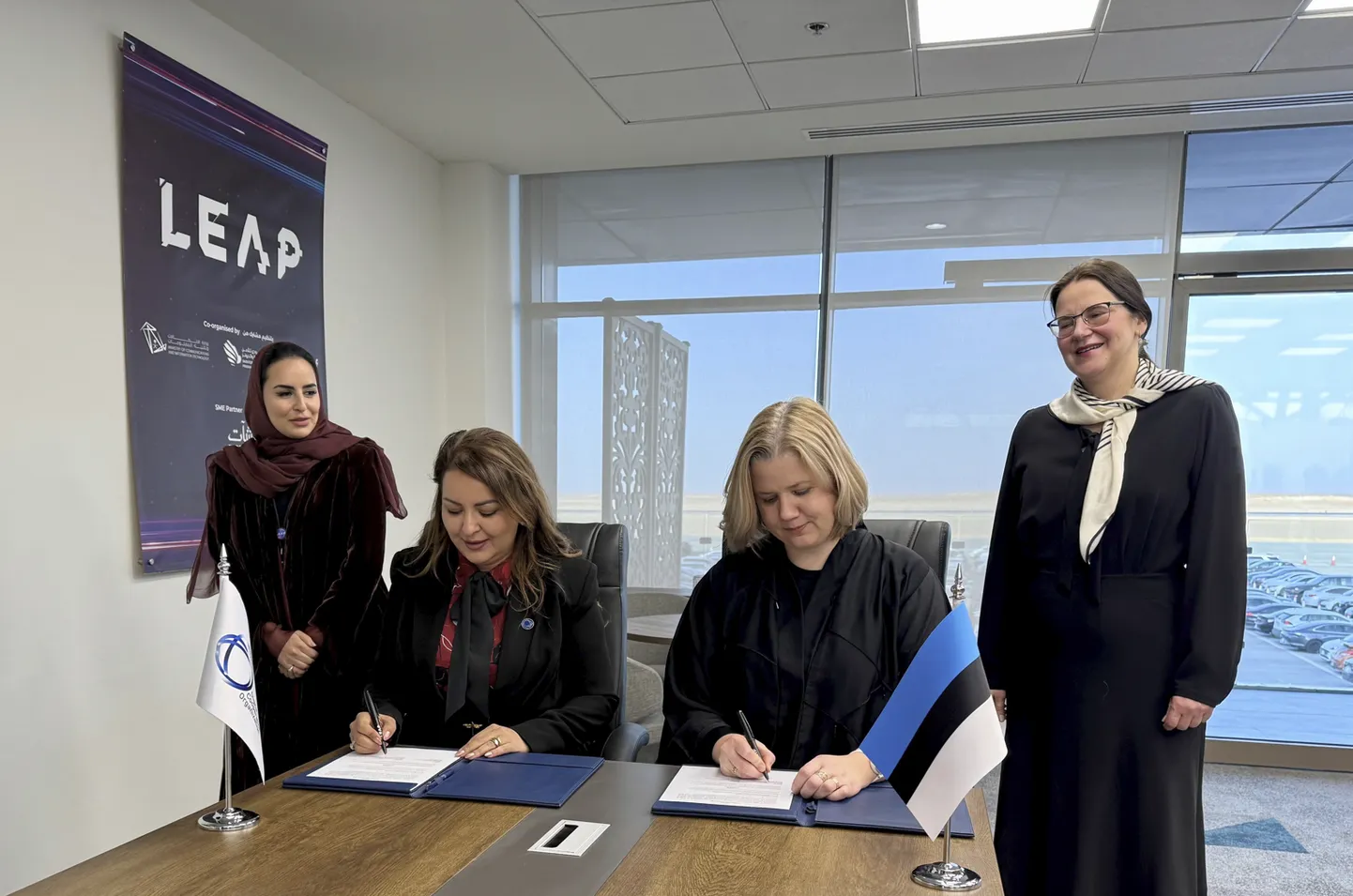 Eesti äridelegatsioon koos justiits- ja digiminister Liisa-Ly Pakostaga osalevad 9.-12. veebruarini Saudi Araabia pealinnas Riyadhis toimuval tehnoloogiakonverentsil LEAP 2025.