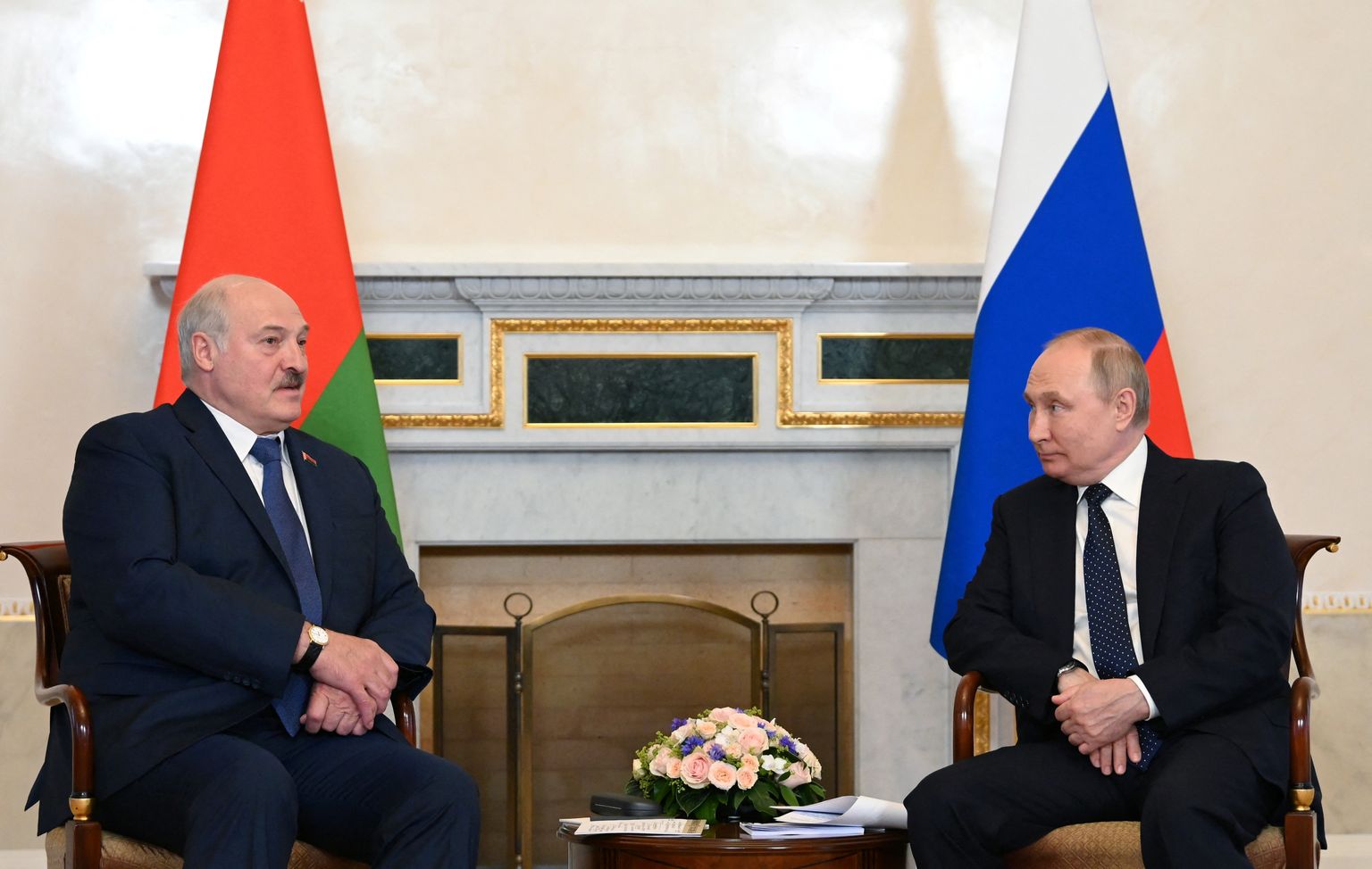 Переговоры президентов России и Беларуси