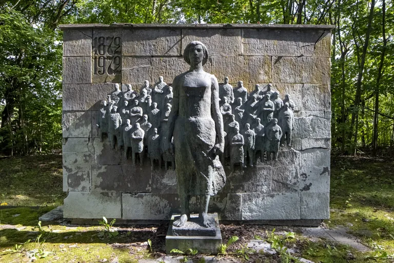 1872. aasta Kreenholmi streigi monument.