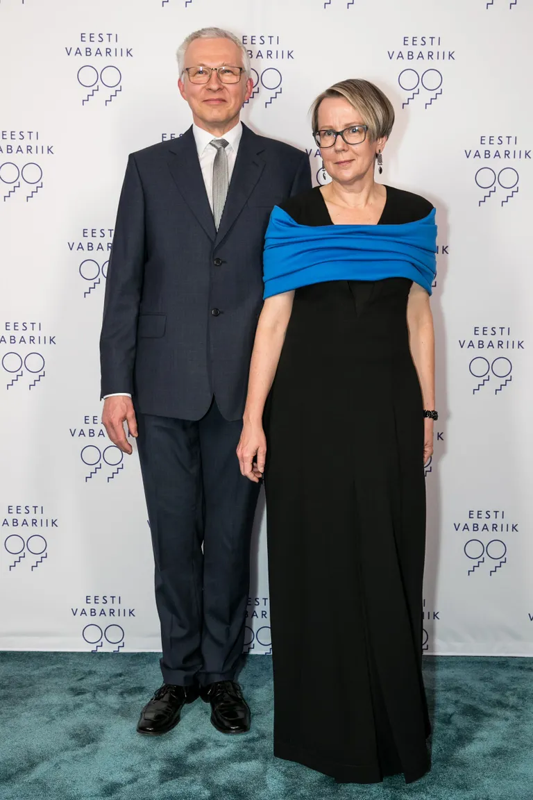 Riikliku teaduspreemia laureaat, KBFI direktor füüsik Urmas Nagel ja arhitekt Pille Nagel.