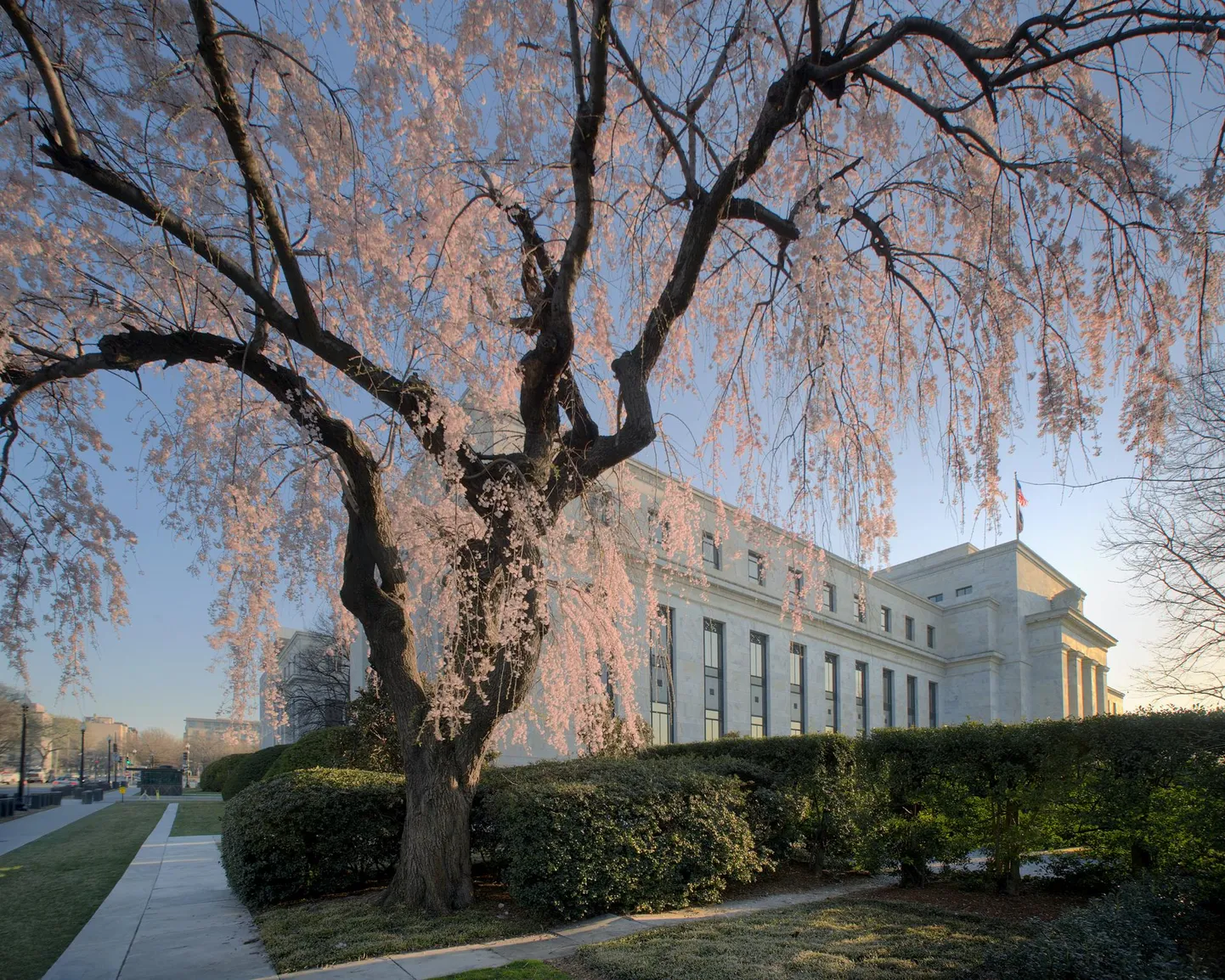 USA keskpanga Föderaalreservi peamaja Washingtonis.